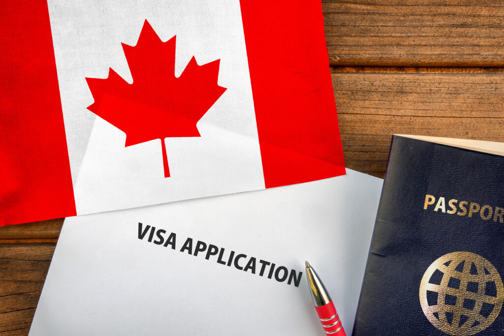 Canada Visa application form